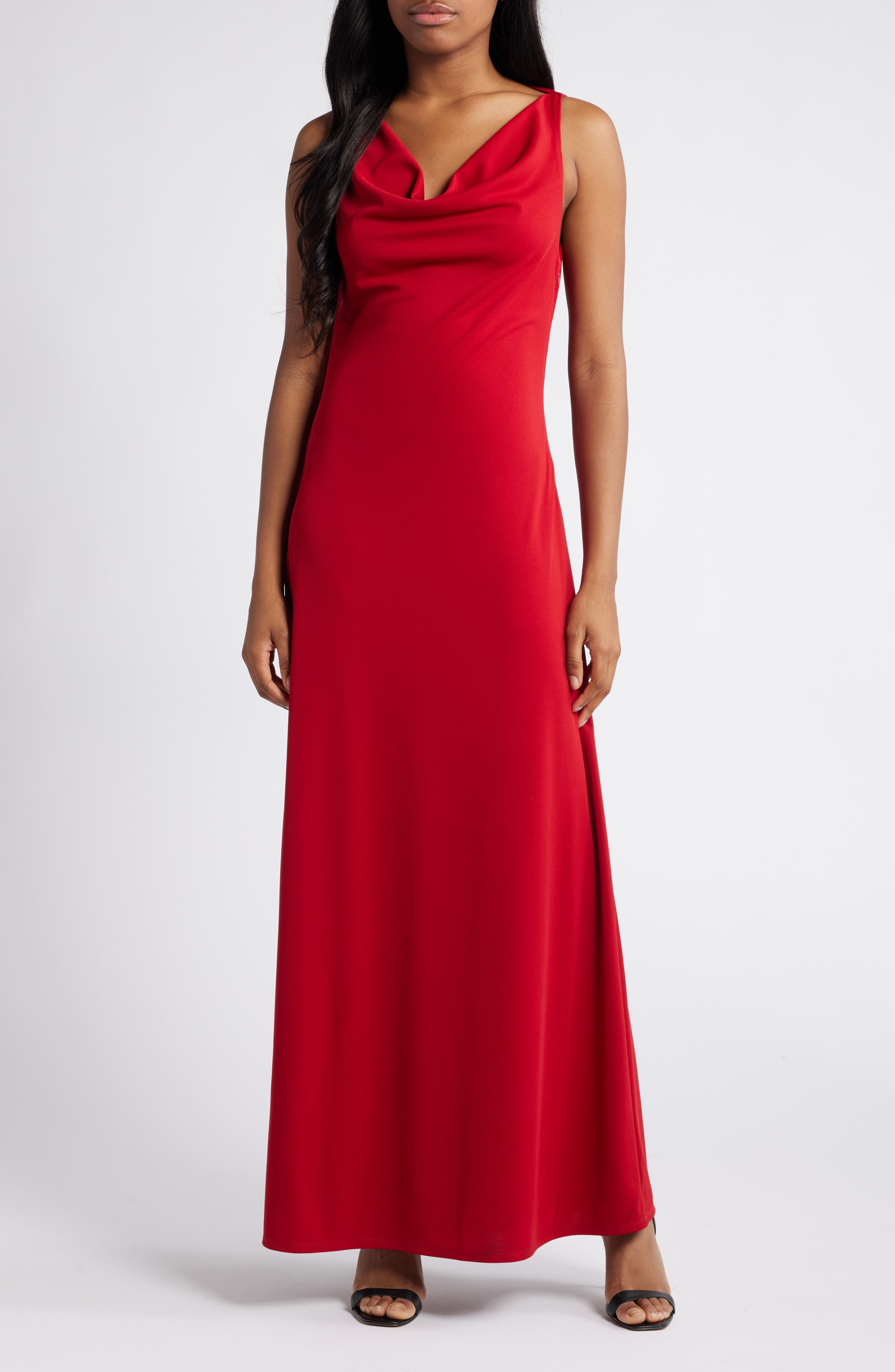 nordstrom red gown
