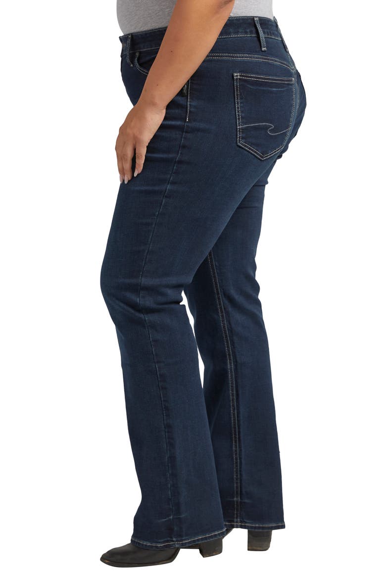 Suki Mid Rise Bootcut Jeans, Alternate, color, INDIGO