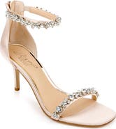 Jewel Badgley Mischka Dustyn Metallic Sandal