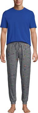 Lands' End Knit Jersey Pajama Sleep Set