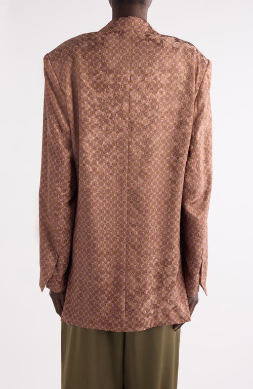 Dries Van Noten Bastis Single Breasted Blazer In Multi