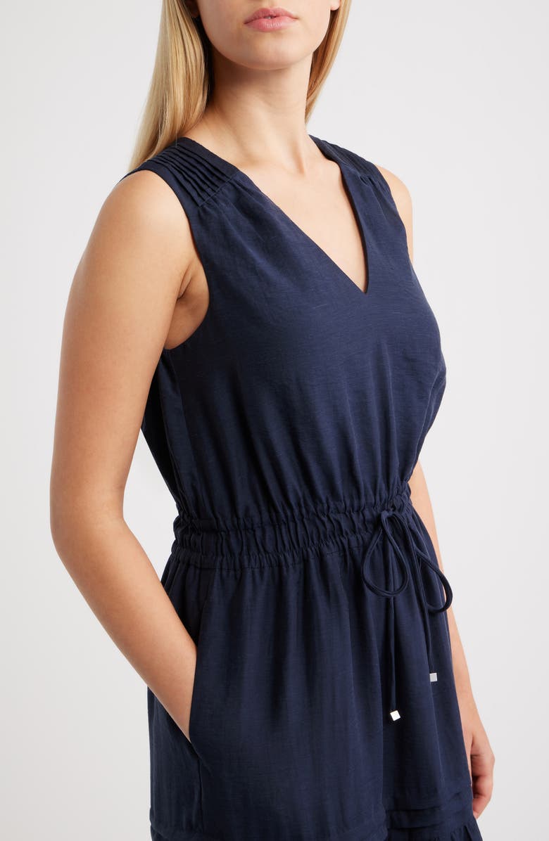 Bernardo Pleated Maxi Dress, Alternate, color, Medieval Blue