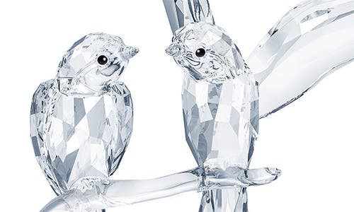 Swarovski Feathered Beauties Swallows In White
