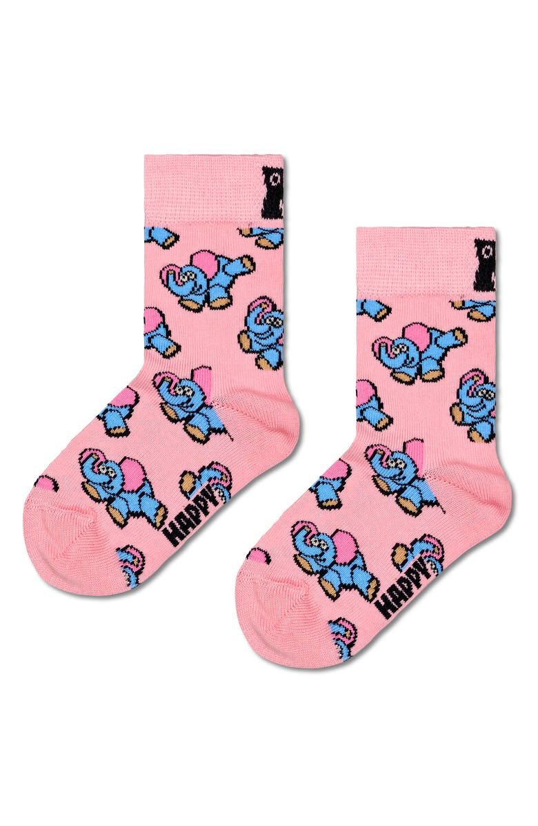 Happy Socks Kids' 3-Pack Assorted Socks & Glasses Set, Alternate, color, 