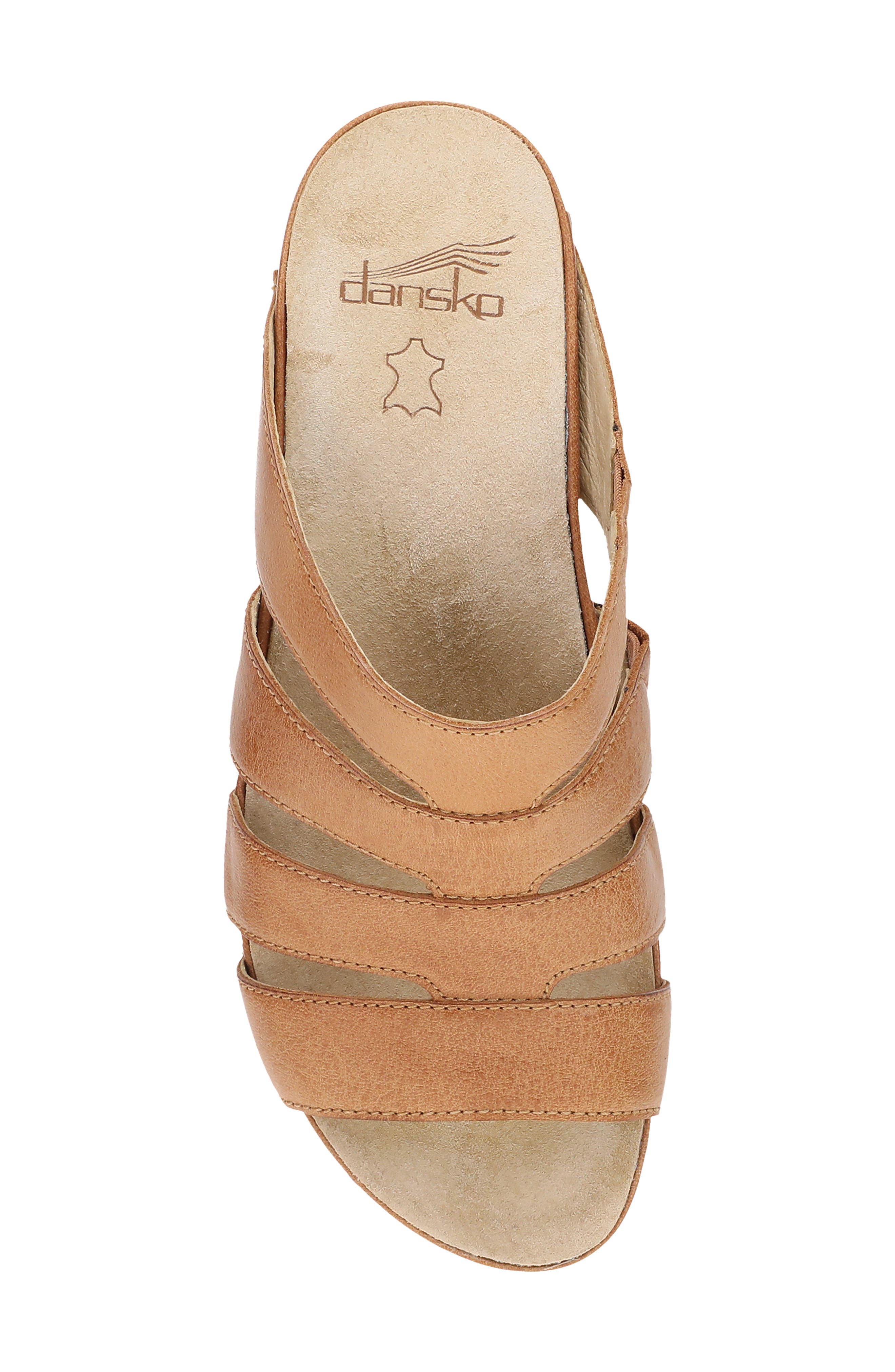 Lyndi Platform Slide Sandal, Alternate, color, NATURAL