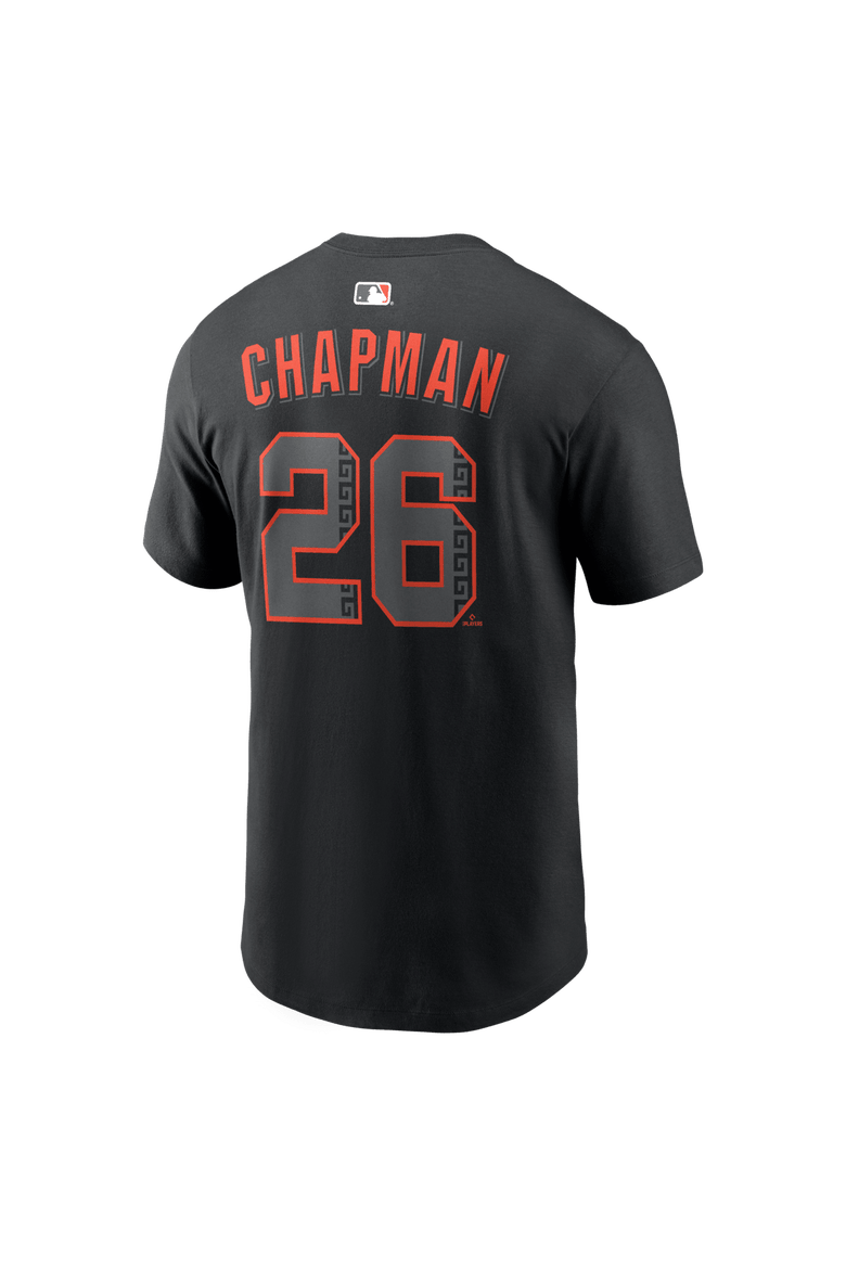 Men's Nike Matt Chapman Black San Francisco Giants Alternate Name & Number T-Shirt, Alternate, color, Black