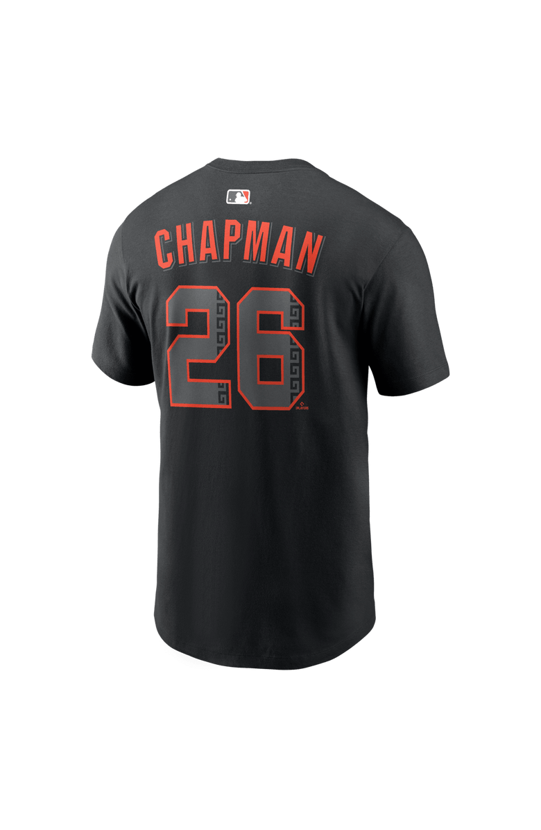 Nike Men's Nike Matt Chapman Black San Francisco Giants Alternate Name & Number T-Shirt, Alternate, color, Black