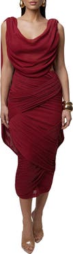 JLUXLABEL Divine Drape Skirt Set