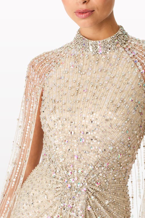 Jenny Packham Cairo Maxi Gown In Multi