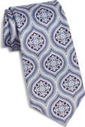 Nordstrom Moroccan Tile Print Silk Tie