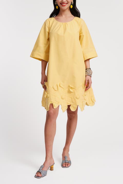 Zennia Flower Hem Dress