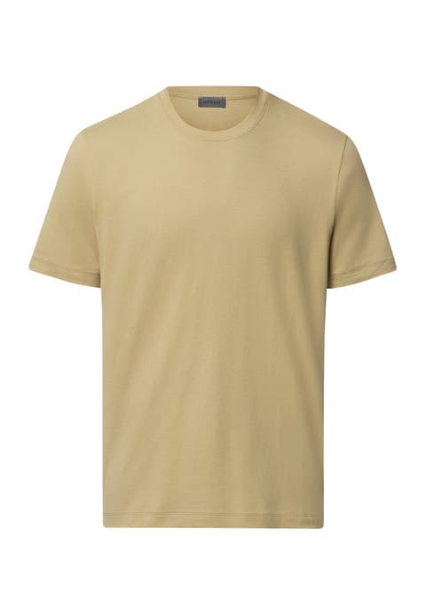 Living Shirts Cotton Crew Neck T-Shirt