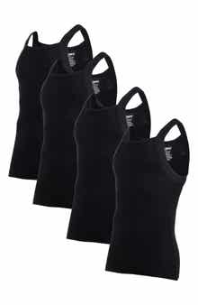 DKNY Pack of Four Square Neck Tank Tops