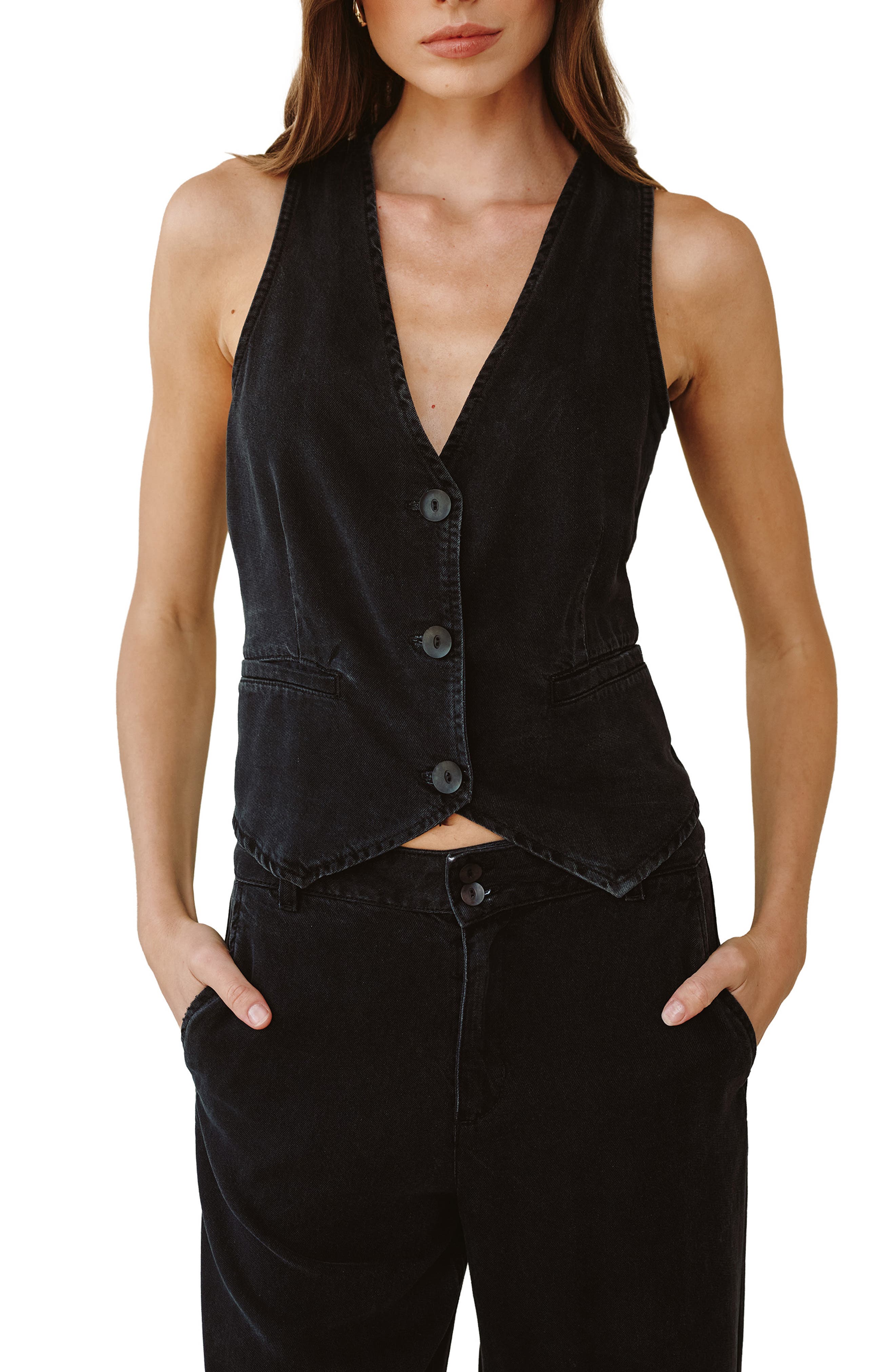 Cinch Back Vest
