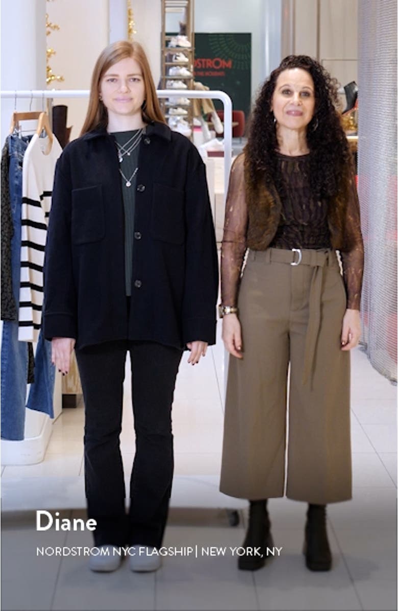 Boiled Wool Overshirt, sales video thumbnail