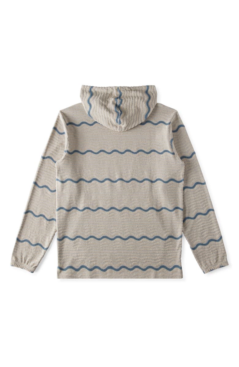 Billabong Flecker Stripe Jacquard Cotton Hoodie, Alternate, color,
