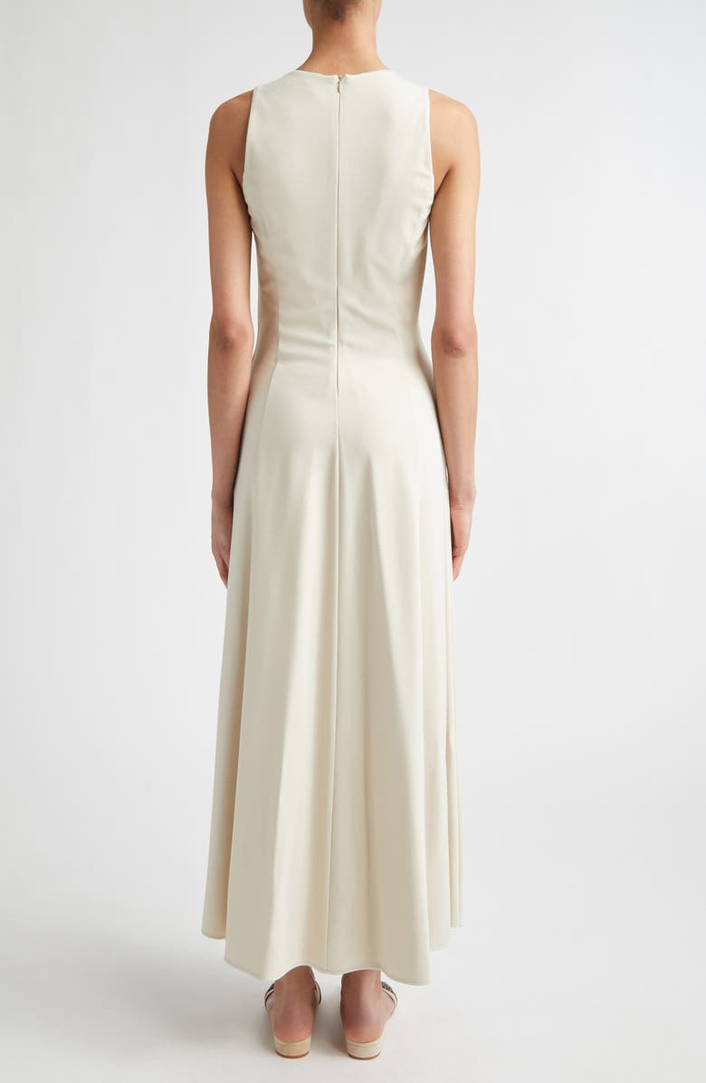 Eleventy Linen Blend Sleeveless Dress, Alternate, color, 00 Ivory