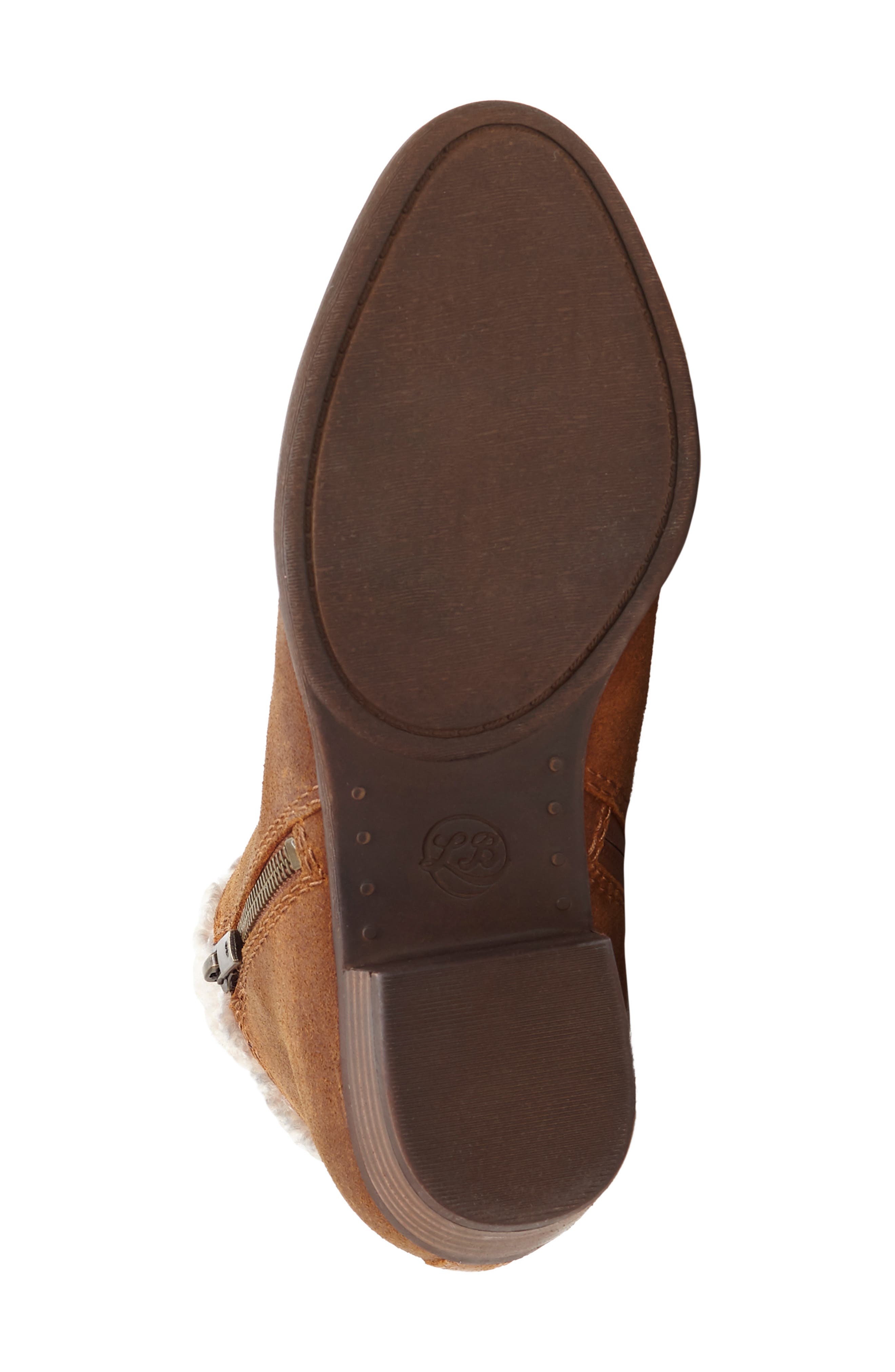 Lucky Brand Basel Waterproof Faux Fur Lining Bootie, Alternate, color, 