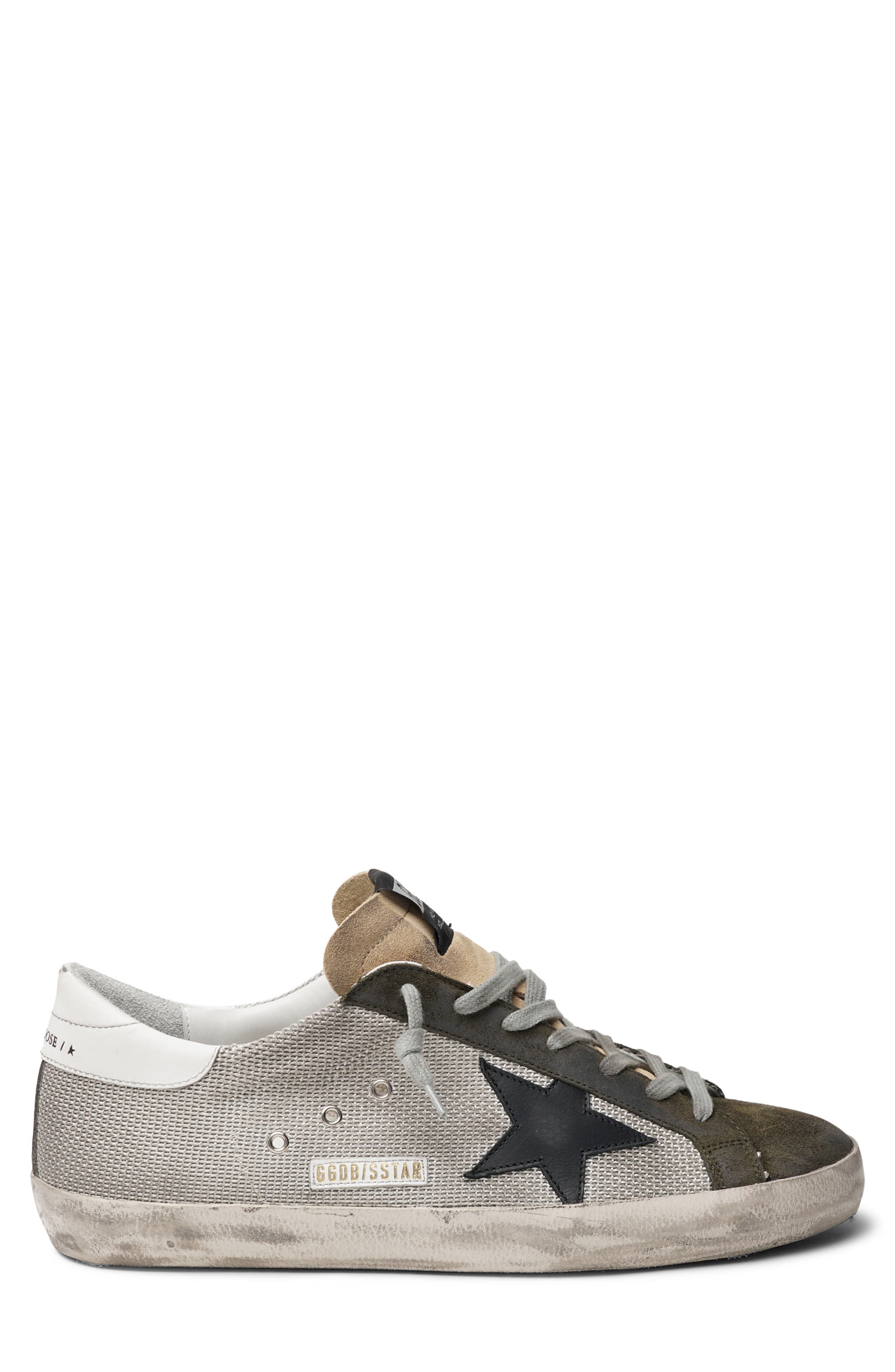 Super Star Sneaker (Nordstrom Exclusive), Main, color, SILVER/ GREEN/ BLACK/ WHITE