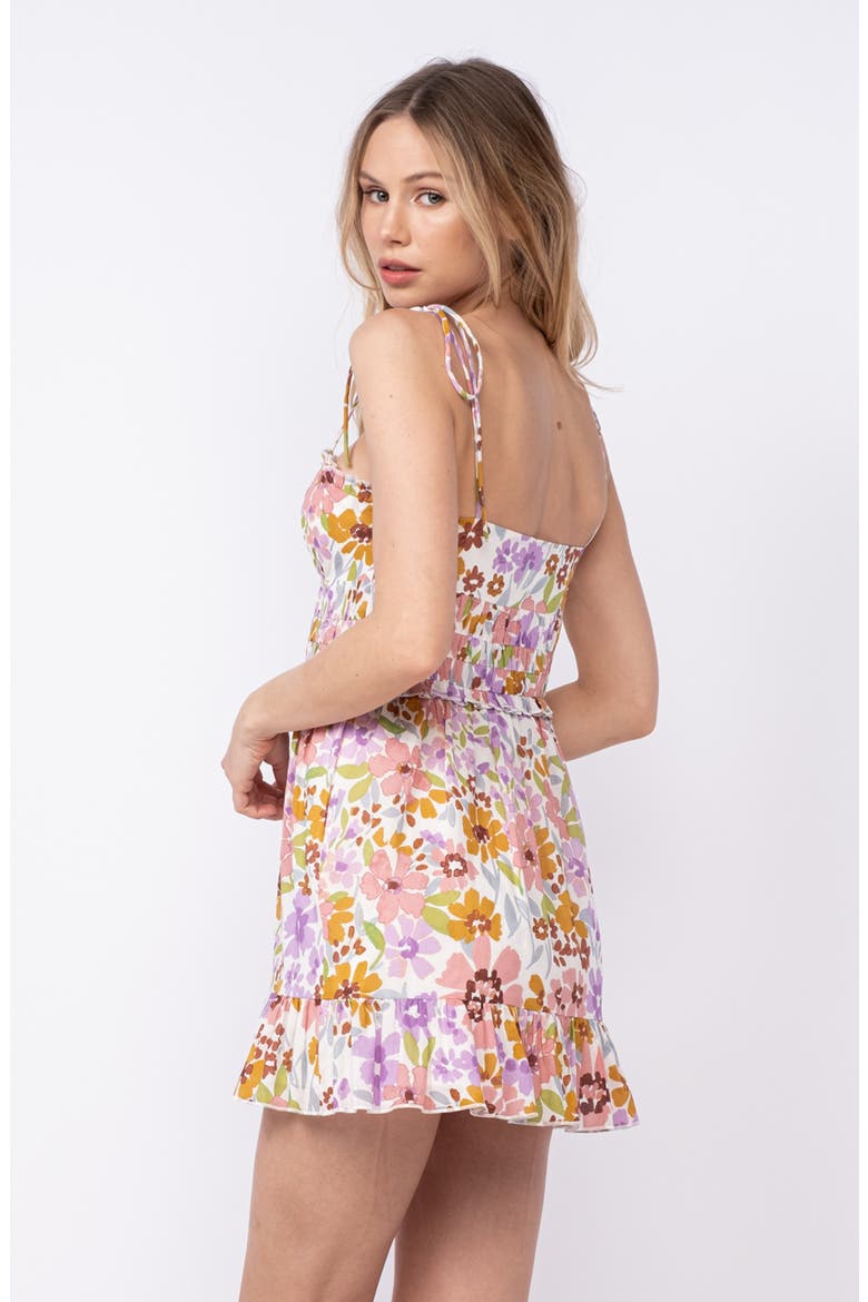 Tie Strap Minidress, Alternate, color, LIGHT PURPLE