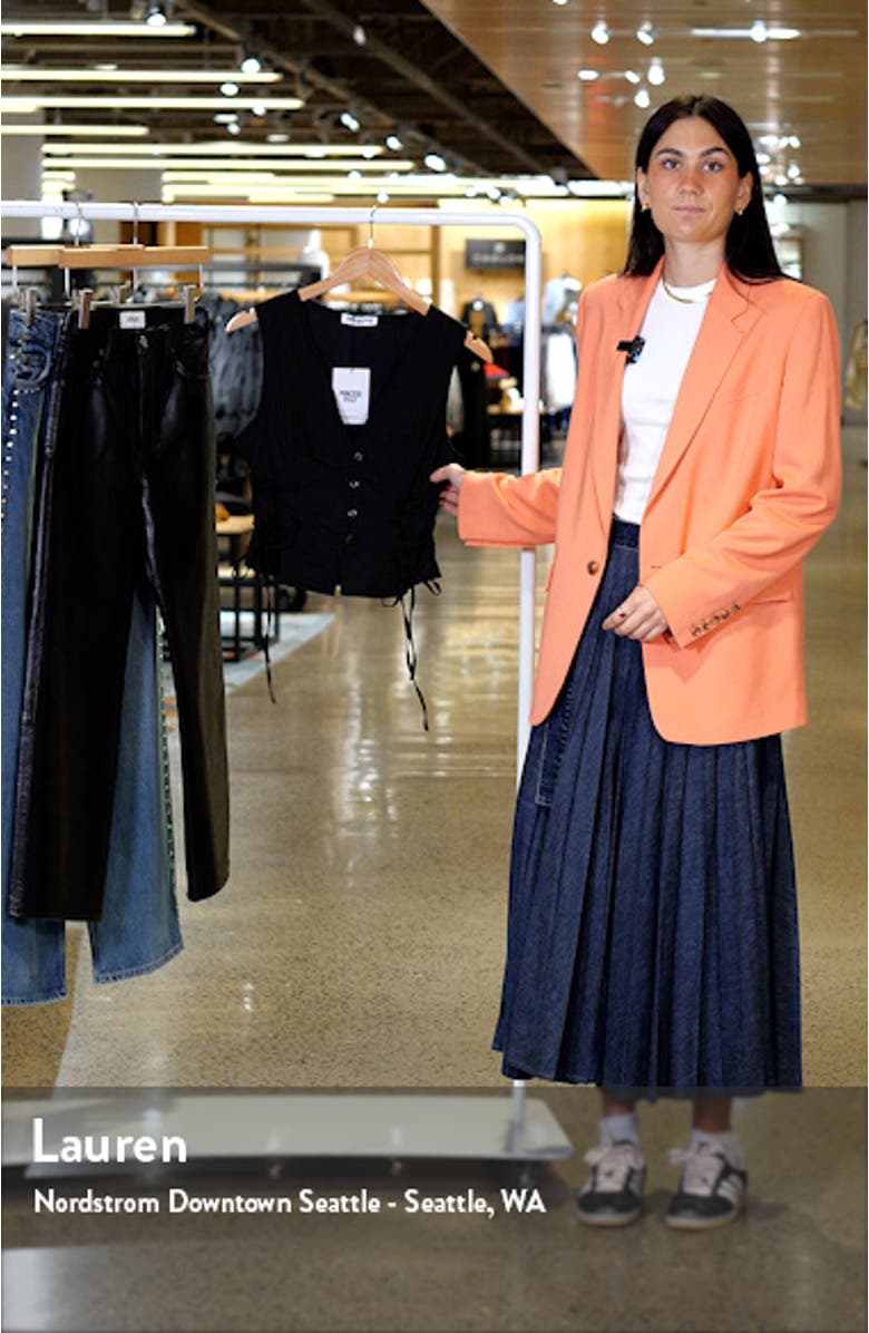 STAVIA VEST TOP BLACK, sales video thumbnail