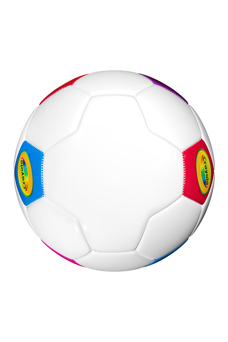 Crayola Celebration Soccer Ball, Alternate, color, Celebration White