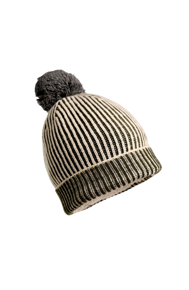 Nirvanna Designs Allen Pom Hat, Alternate, color, Burgundy