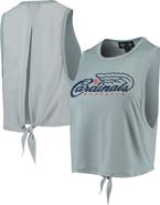 THE WILD COLLECTIVE Women's The Wild Collective Light Blue St. Louis Cardinals Open Back Twist-Tie Tank Top