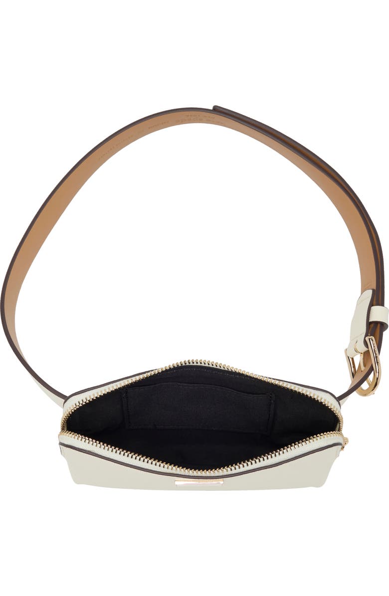Kate Spade New York saffiano leather zip top belt bag, Alternate, color,