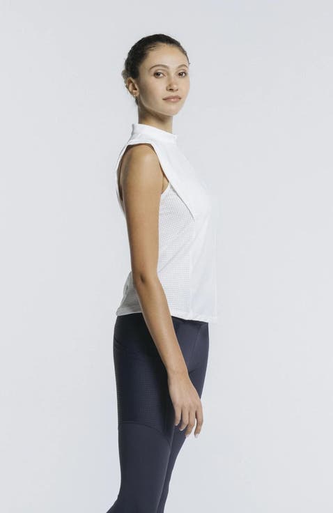 Pickleball Volley Zip Sleeveless