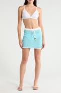 Kulani Kinis Drawstring Knit Miniskirt