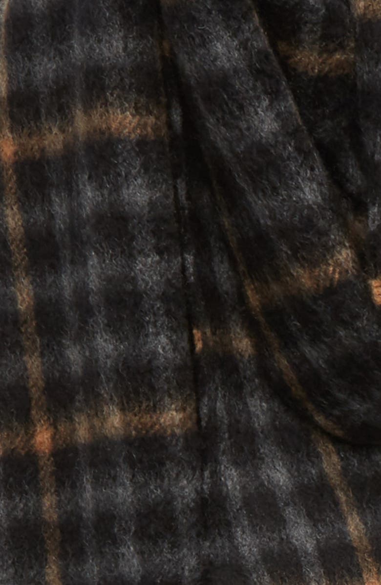 Hickey Freeman Cashmere Windowpane Scarf, Alternate, color, 