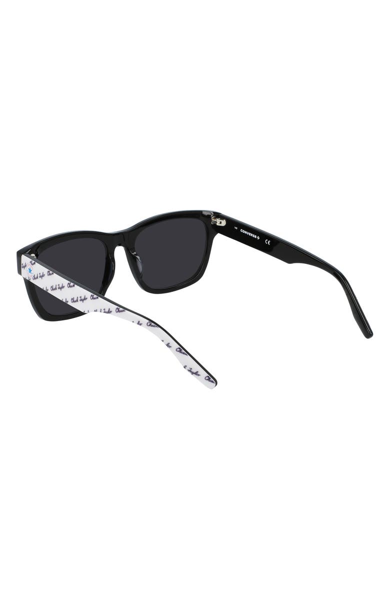 Converse All Star<sup>®</sup> 56mm Rectangle Sunglasses, Alternate, color, 