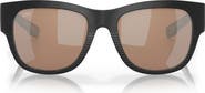 Costa Del Mar Caleta 55mm Polarized Mirrored Sunglasses