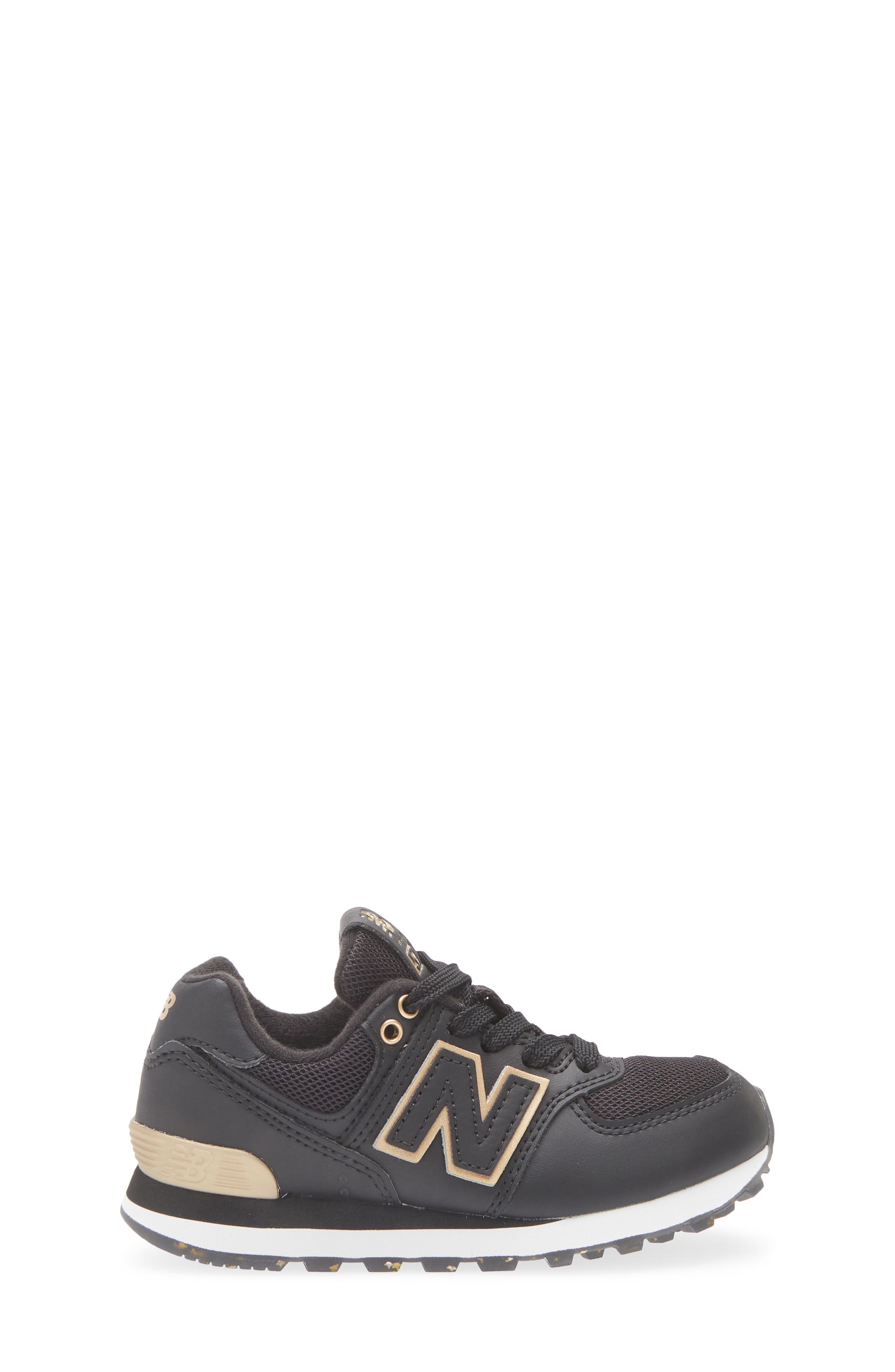 New Balance Kids' 574 Sneaker, Alternate, color, Black