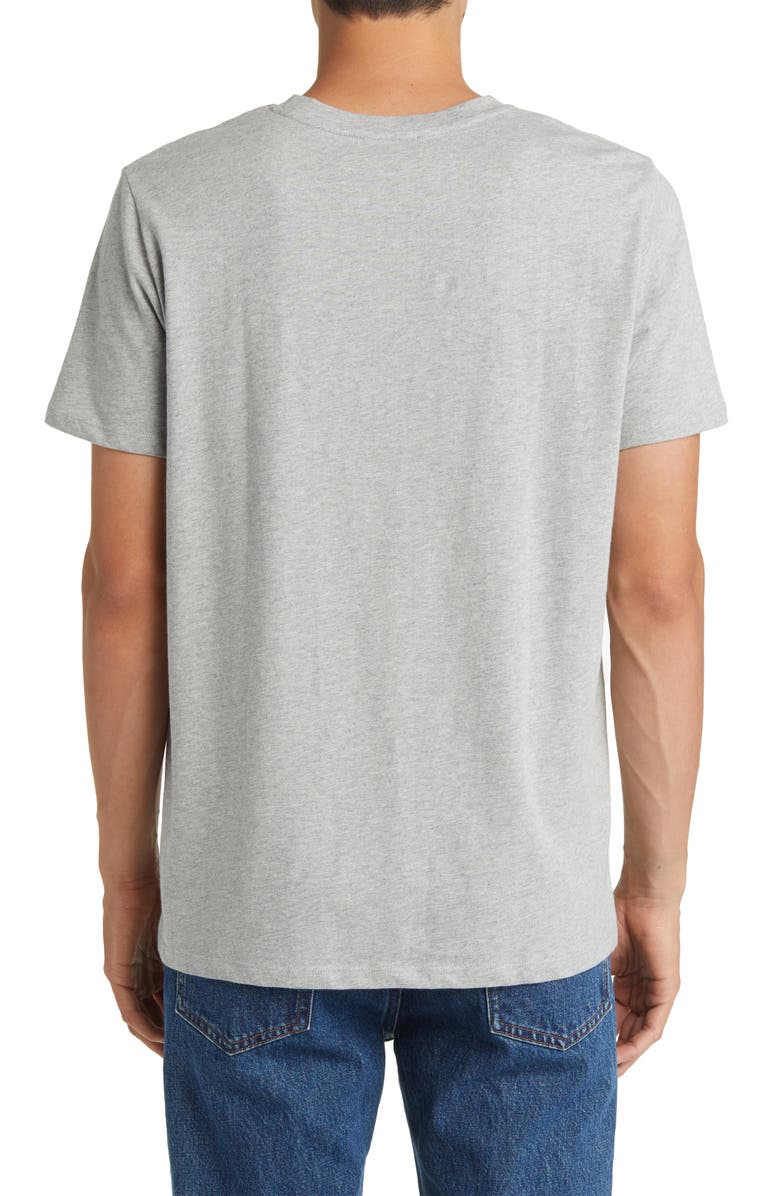 A.P.C. Logo Graphic T-Shirt, Alternate, color, Gris Chine Clair