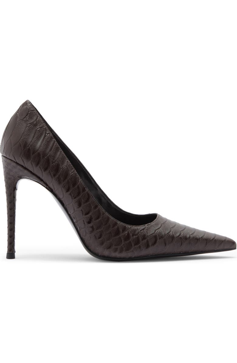 Jeffrey Campbell Good Luck Pump, Alternate, color, Grey Snake