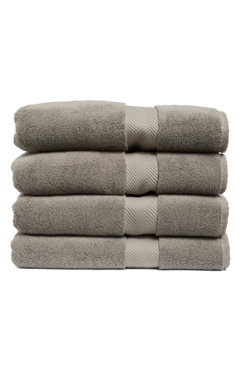 Nordstrom 4-Piece Hydrocotton Bath Towel Set, Main, color, Graphite