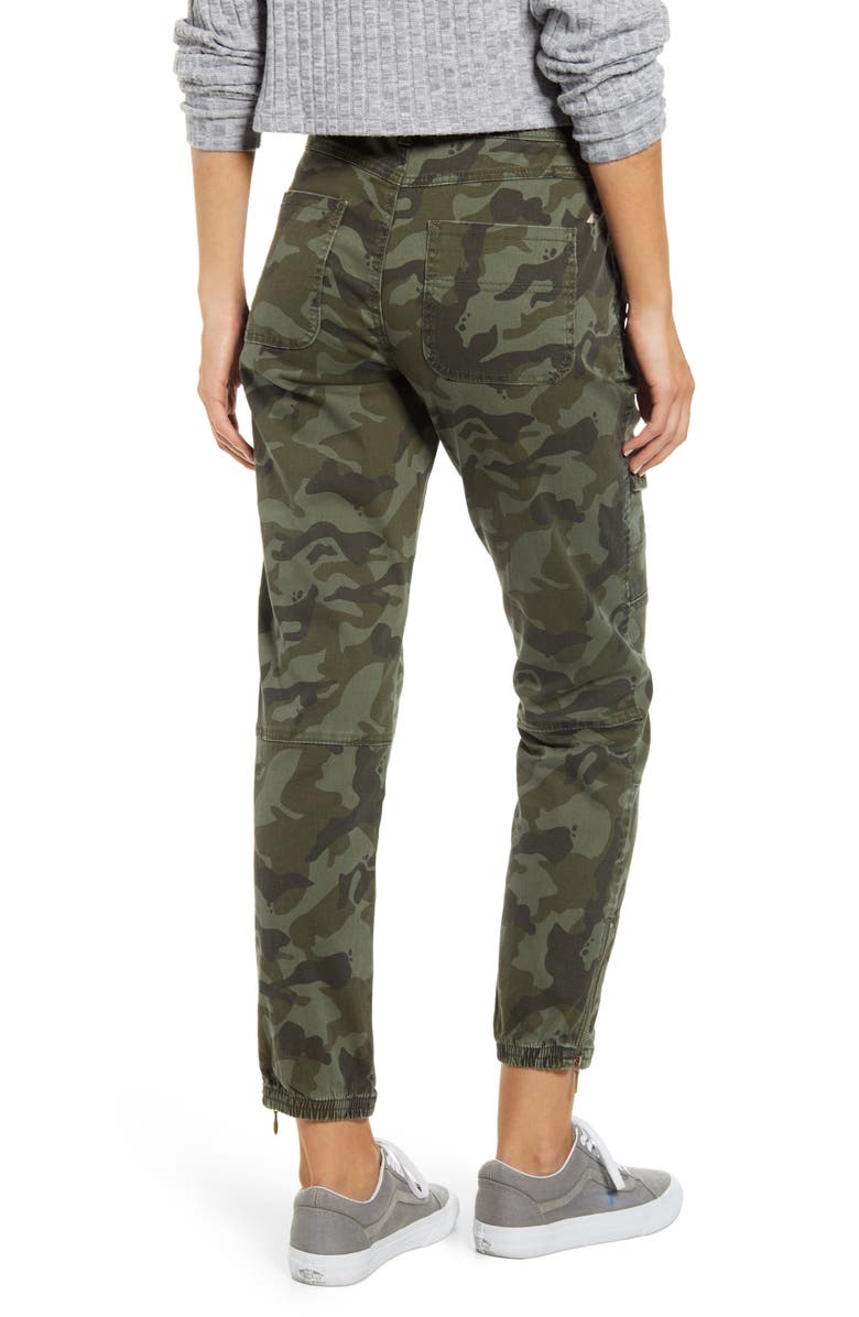 UNIONBAY Camo Stretch Twill Joggers, Alternate, color,