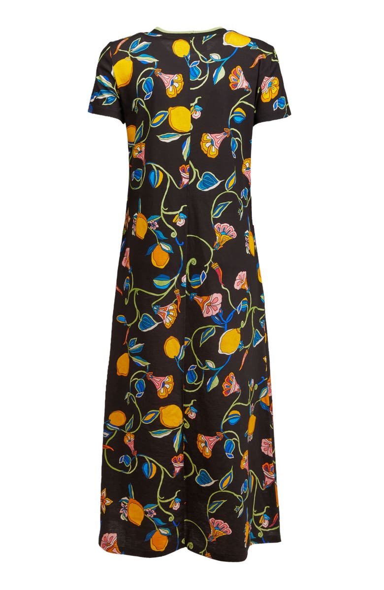 La DoubleJ Sporty Swing Dress Borboni Black, Alternate, color, 