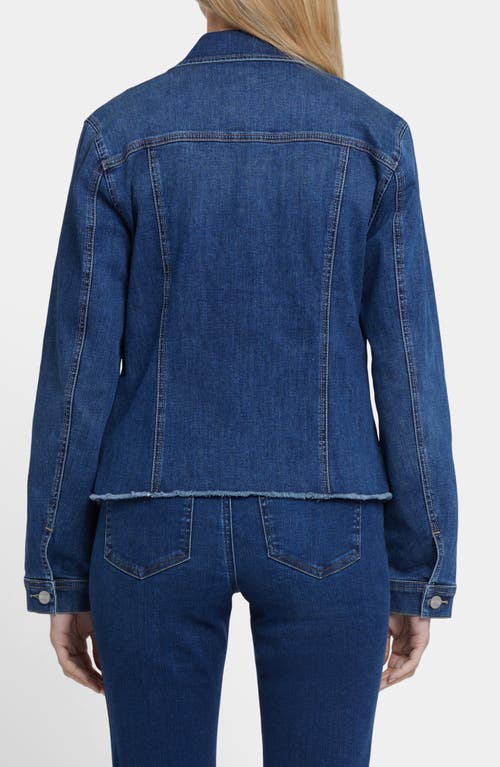 Nydj Frayed Denim Jacket