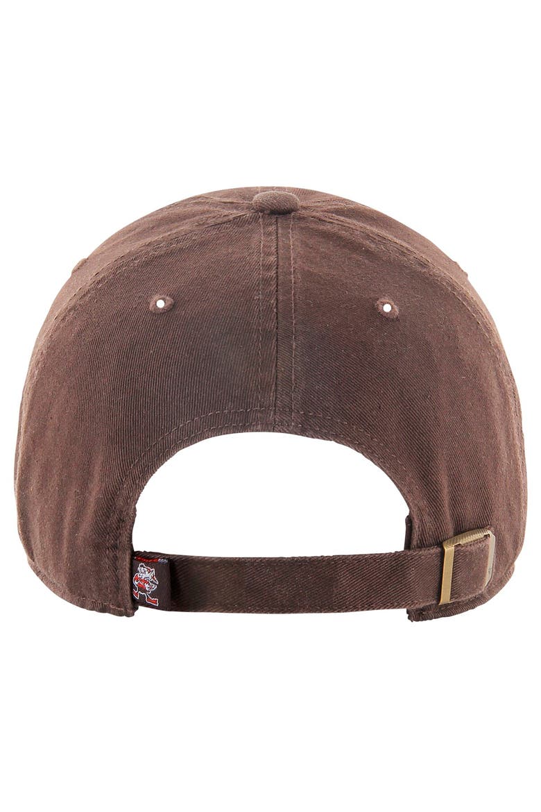 Men's '47 Brown Cleveland Browns Clean Up Legacy Adjustable Hat, Alternate, color, Brown