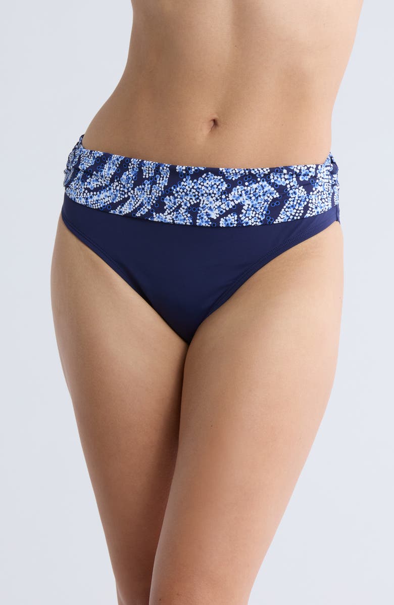 Tommy Bahama Playa Brava High Waist Sash Bikini Bottoms, Main, color,