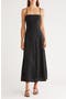Bianca Pinstripe Midi Dress