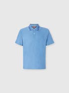 UM Jacquard Cotton Polo Shirt With Tone-on-tone Zigzag Design