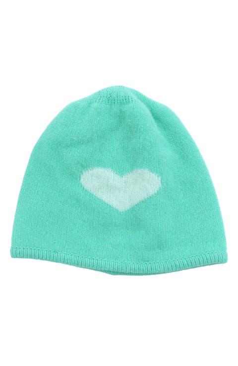Heart Wool Blend Beanie