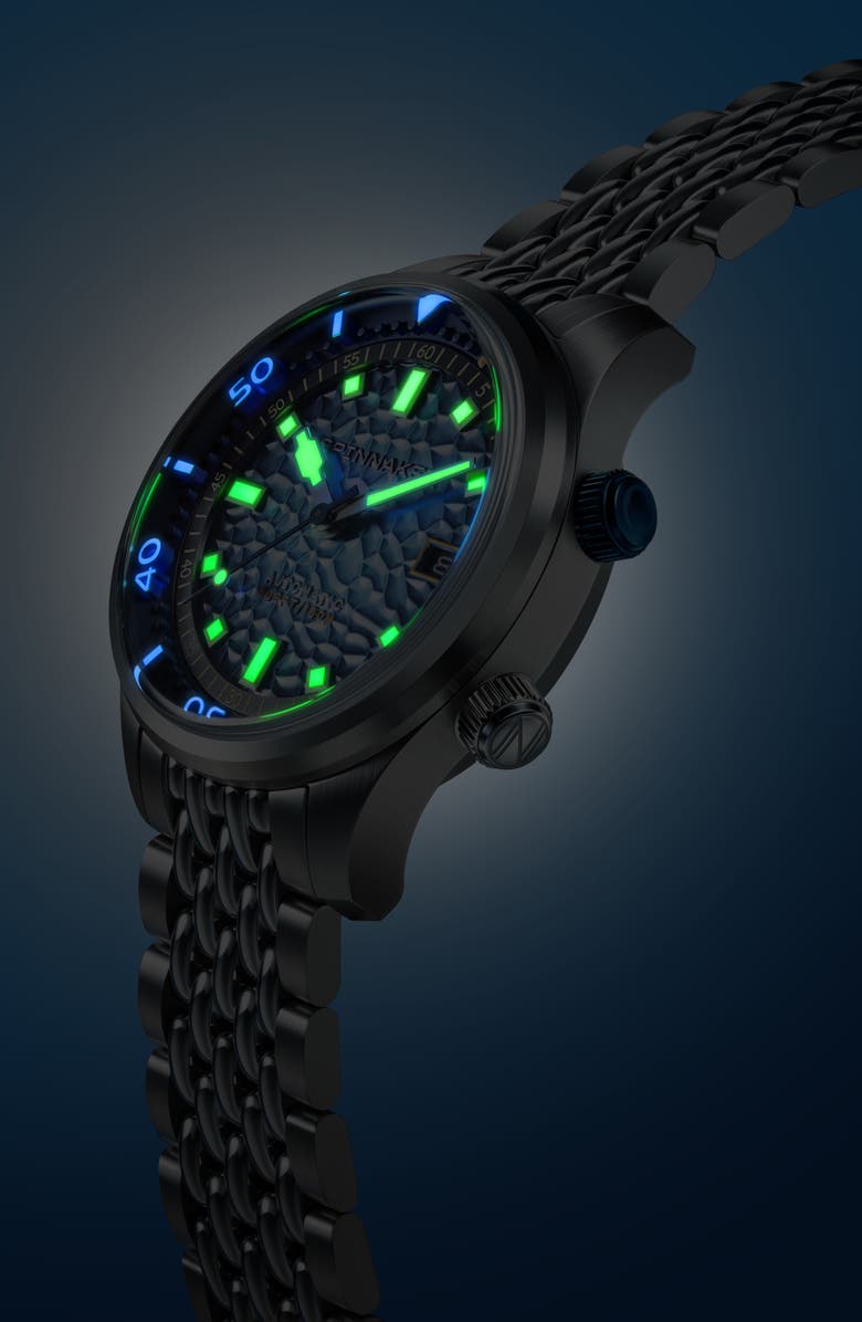 SPINNAKER Bradner Automatic Bracelet Watch, Alternate, color, 