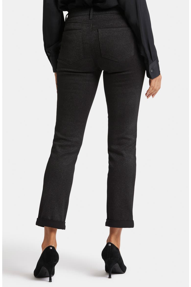 Sheri Cuff Ankle Slim Fit Jeans, Alternate, color, GLAMOROUS