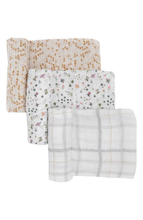 Little Unicorn 3-pack Cotton Muslin Swaddle Blankets