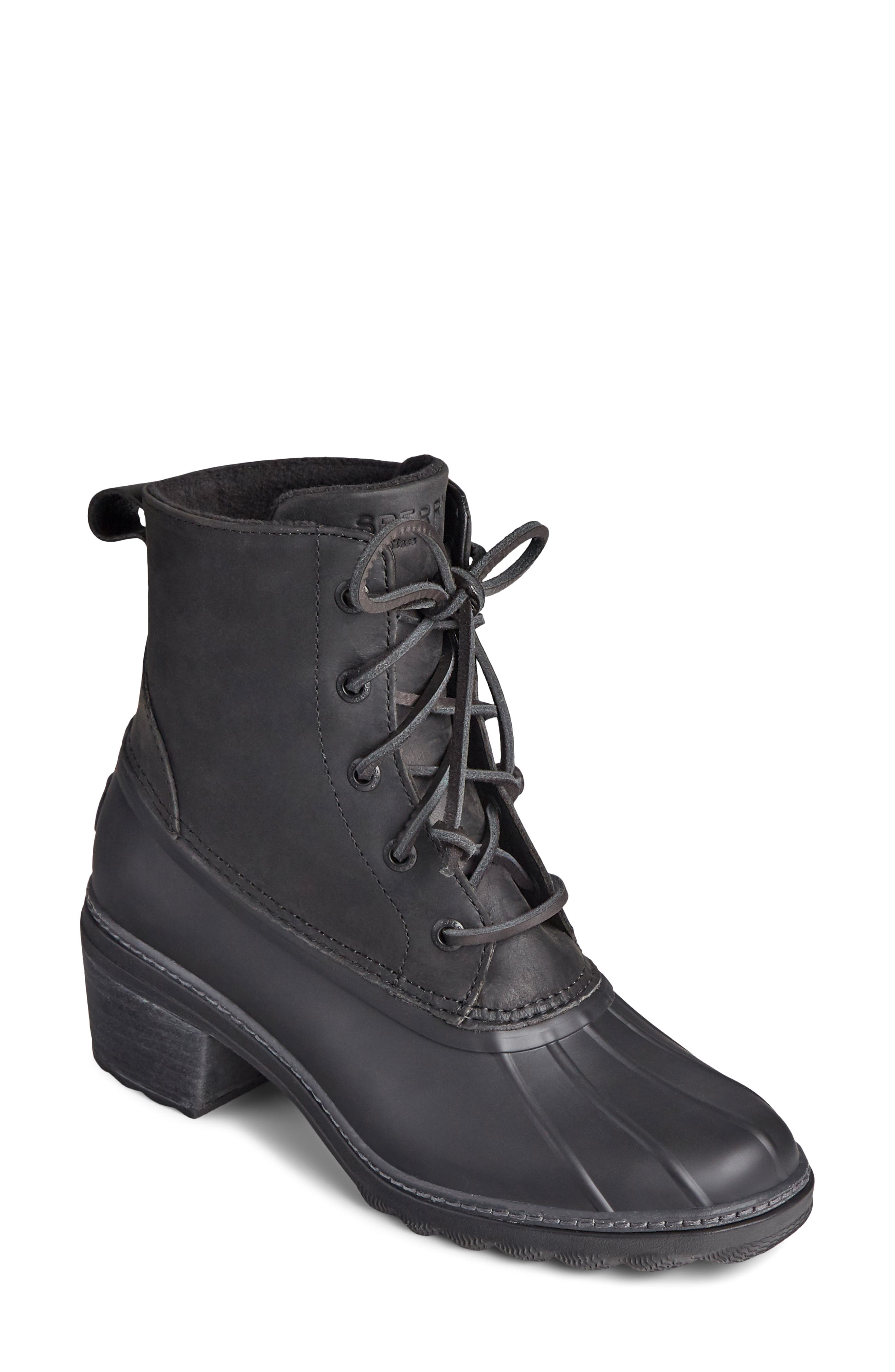 Sperry Saltwater Duck Bootie, Main, color, 